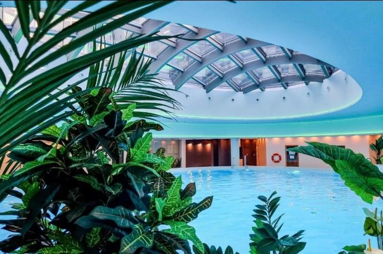 Apartment Hanza Tower Lux Jacuzzi & Sauna & Pool